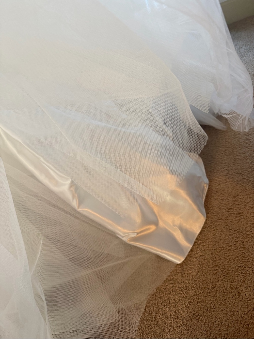 Oleg Cassini Beaded Wedding Dress - Picture 9 of 10